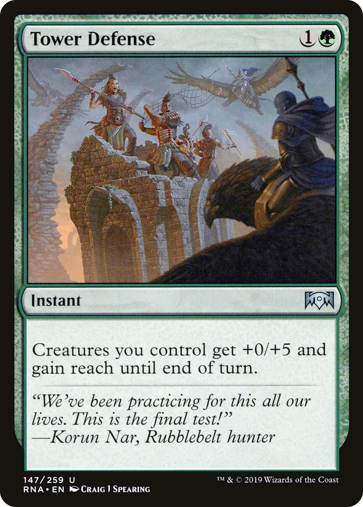 Tower Defense [Ravnica Allegiance]-1