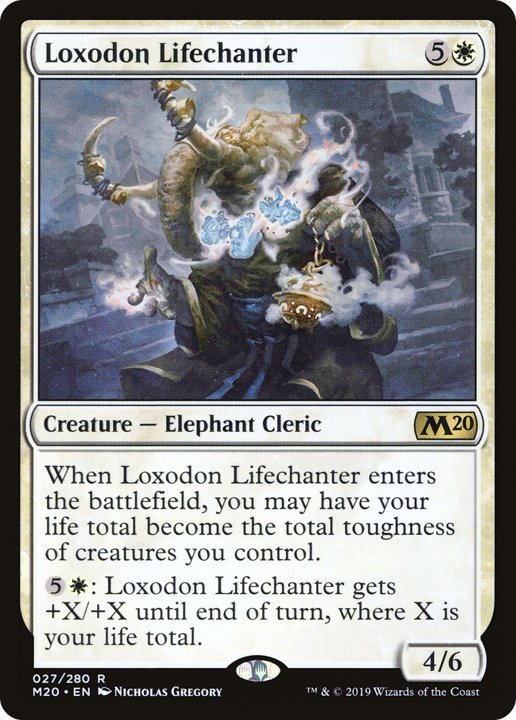 Loxodon Lifechanter [Core Set 2020]-1