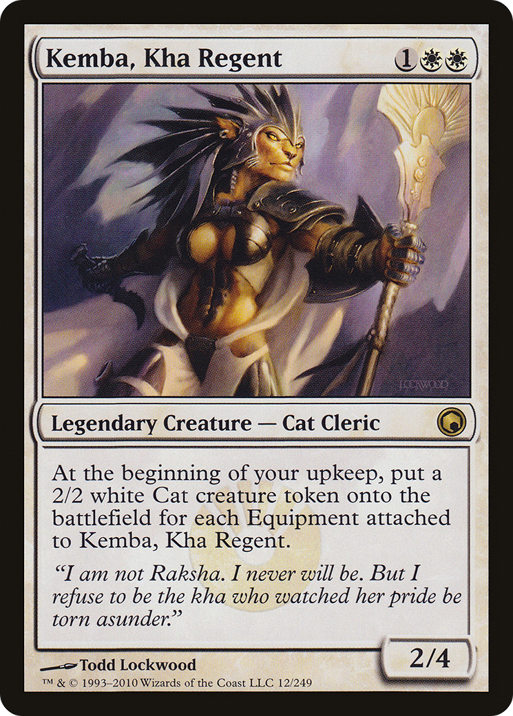 Kemba, Kha Regent [Scars of Mirrodin]-1