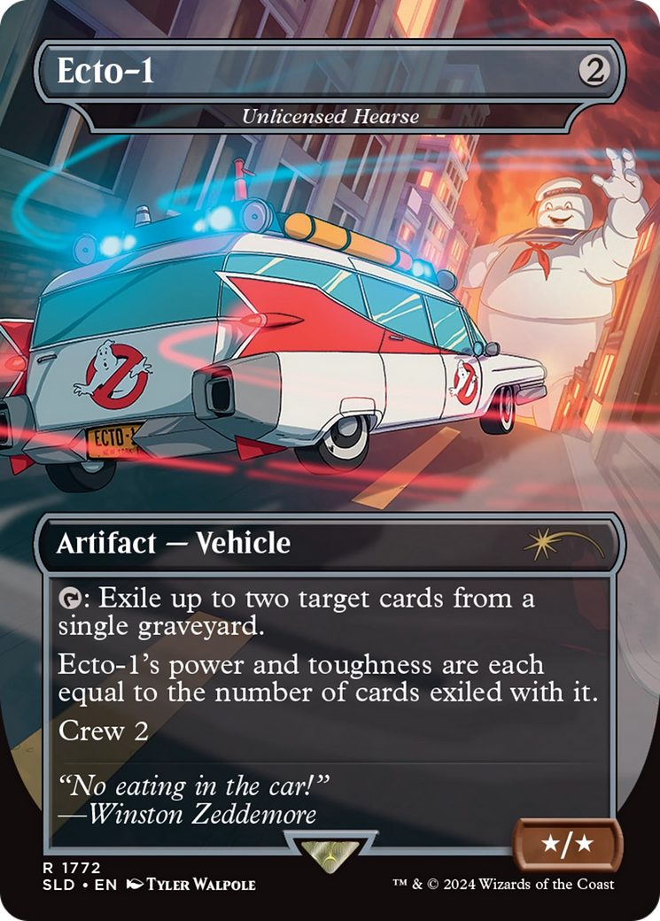 Ecto-1 - Unlicensed Hearse [Secret Lair Drop Series]-1