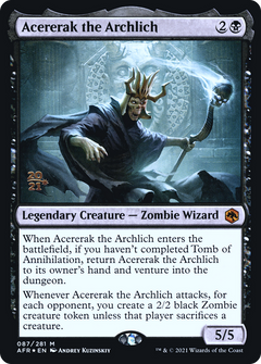 Acererak the Archlich [Dungeons & Dragons: Adventures in the Forgotten Realms Prerelease Promos]-1