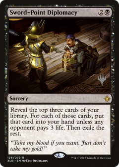 Sword-Point Diplomacy (Promo Pack) [Ixalan Promos]-1