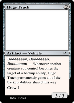 Huge Truck (UNK-RA02B) - Unknown Event-1