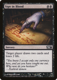 Sign in Blood [Magic 2010]-1