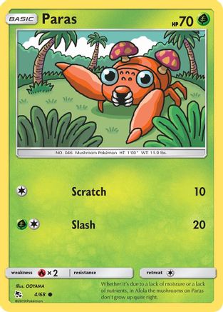 Paras (4/68) [Sun & Moon: Hidden Fates]-1