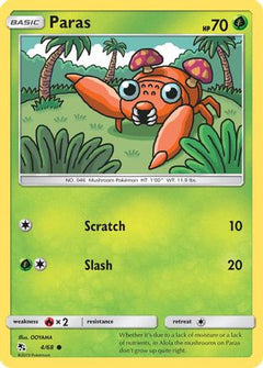 Paras (4/68) [Sun & Moon: Hidden Fates]-1