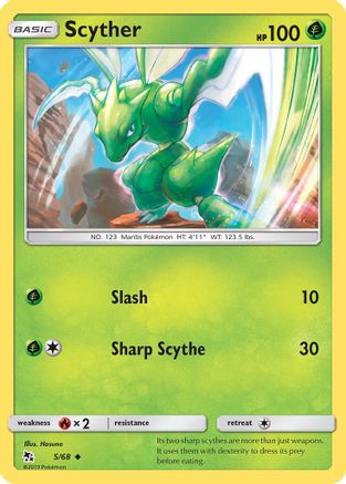Scyther (5/68) [Sun & Moon: Hidden Fates]-1