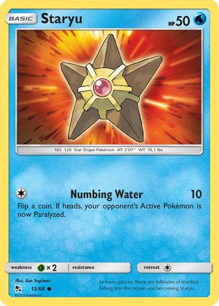 Staryu (13/68) [Sun & Moon: Hidden Fates]-1