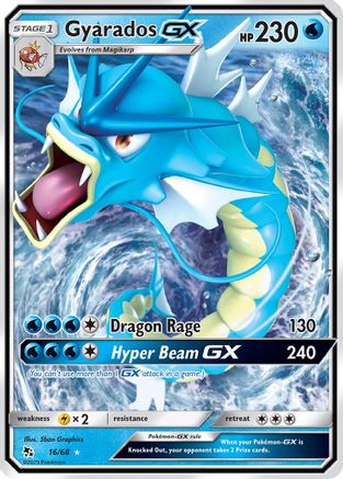 Gyarados GX (16/68) [Sun & Moon: Hidden Fates]-1
