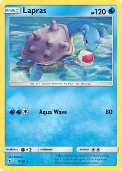 Lapras (17/68) [Sun & Moon: Hidden Fates]-1