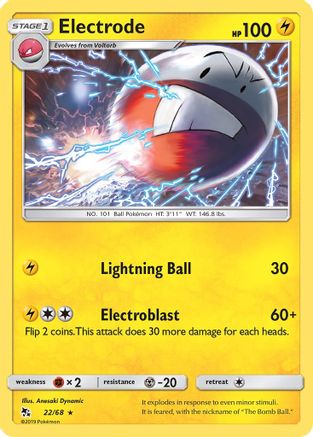 Electrode (22/68) [Sun & Moon: Hidden Fates]-1