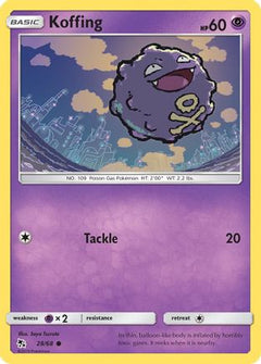 Koffing (28/68) [Sun & Moon: Hidden Fates]-1