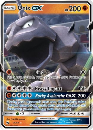 Onix GX (36/68) [Sun & Moon: Hidden Fates]-1