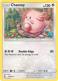 Chansey (46/68) [Sun & Moon: Hidden Fates]-1