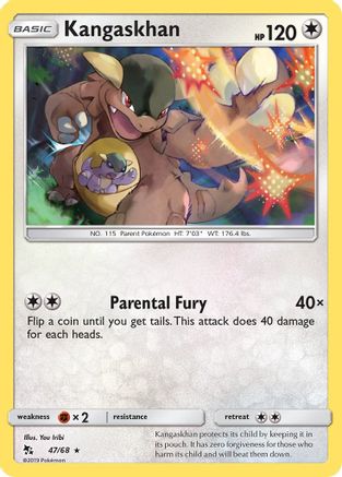 Kangaskhan (47/68) [Sun & Moon: Hidden Fates]-1