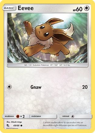 Eevee (49/68) [Sun & Moon: Hidden Fates]-1