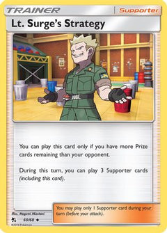 Lt. Surge's Strategy (60/68) [Sun & Moon: Hidden Fates]-1