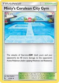 Misty's Cerulean City Gym (61/68) [Sun & Moon: Hidden Fates]-1