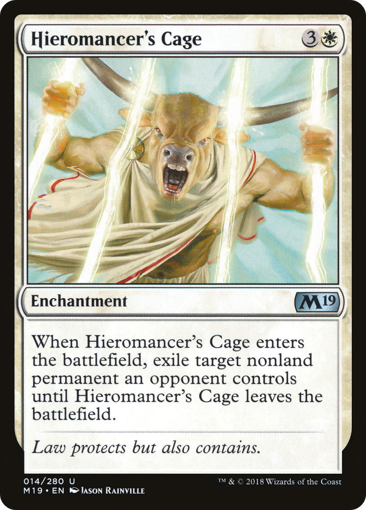 Hieromancer's Cage [Core Set 2019]-1