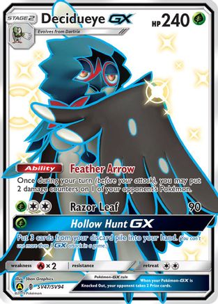 Decidueye GX (SV47/SV94) [Sun & Moon: Hidden Fates - Shiny Vault]-1