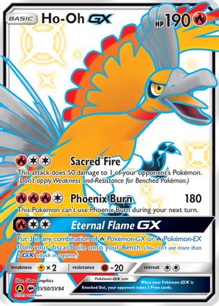 Ho-Oh GX (SV50/SV94) [Sun & Moon: Hidden Fates - Shiny Vault]-1