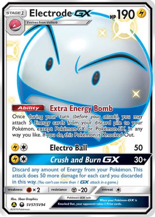 Electrode GX (SV57/SV94) [Sun & Moon: Hidden Fates - Shiny Vault]-1