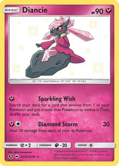 Diancie (SV36/SV94) [Sun & Moon: Hidden Fates - Shiny Vault]-1