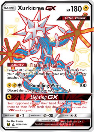 Xurkitree GX (SV58/SV94) [Sun & Moon: Hidden Fates - Shiny Vault]-1