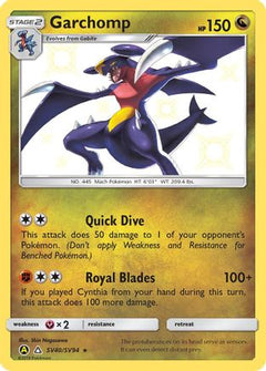 Garchomp (SV40/SV94) [Sun & Moon: Hidden Fates - Shiny Vault]-1