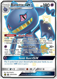 Banette GX (SV61/SV94) [Sun & Moon: Hidden Fates - Shiny Vault]-1