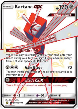 Kartana GX (SV73/SV94) [Sun & Moon: Hidden Fates - Shiny Vault]-1