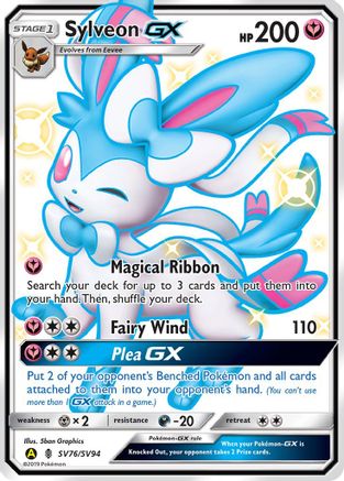 Sylveon GX (SV76/SV94) [Sun & Moon: Hidden Fates - Shiny Vault]-1