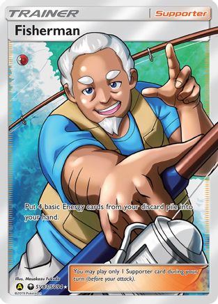 Fisherman (SV83/SV94) [Sun & Moon: Hidden Fates - Shiny Vault]-1