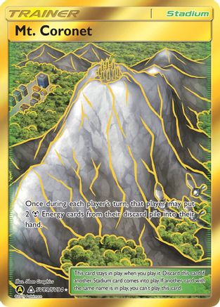 Mt. Coronet (SV89/SV94) [Sun & Moon: Hidden Fates - Shiny Vault]-1