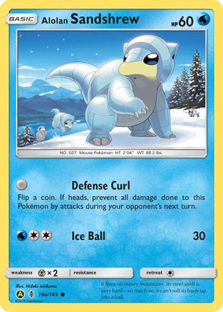 Alolan Sandshrew (19a/145) [Alternate Art Promos]-1