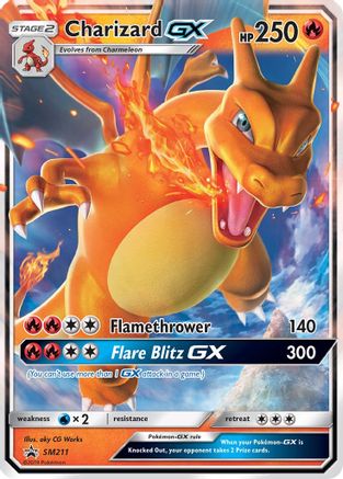 Charizard GX (SM211) [Sun & Moon: Black Star Promos]-1