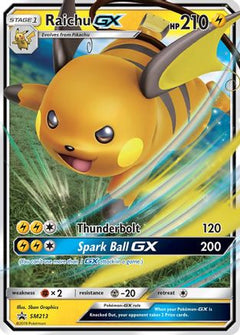 Raichu GX (SM213) [Sun & Moon: Black Star Promos]-1