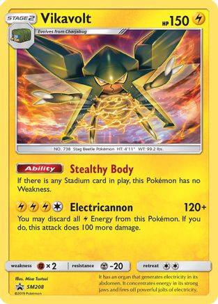 Vikavolt (SM208) [Sun & Moon: Black Star Promos]-1