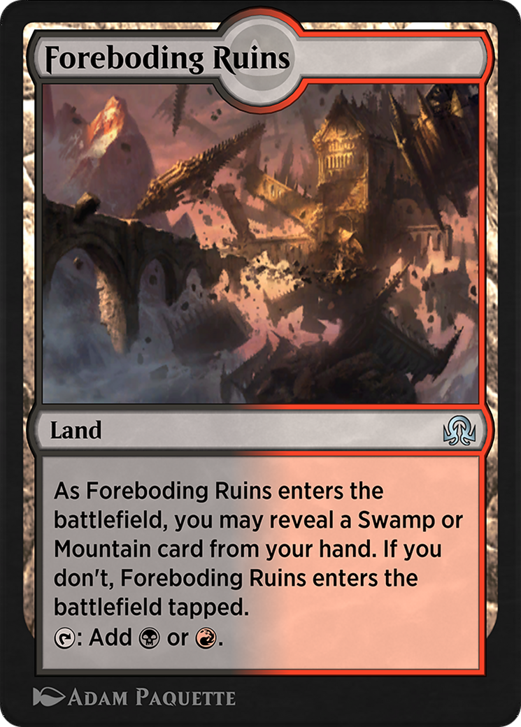 Foreboding Ruins (SIR-265) - Shadows over Innistrad Remastered-1