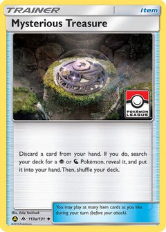 Mysterious Treasure (113a/131) (League Promo) [Sun & Moon: Forbidden Light]-1