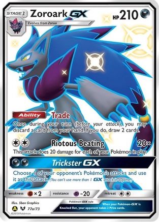 Zoroark GX (77a/73) [Alternate Art Promos]-1
