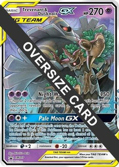 Trevenant & Dusknoir GX (SM217) (Jumbo Card) [Sun & Moon: Black Star Promos]-1