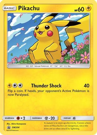 Pikachu (SM206) [Sun & Moon: Black Star Promos]-1