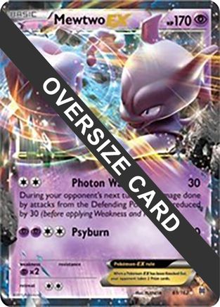 Mewtwo EX (61/162) (Jumbo Card) [XY: BREAKthrough]-1