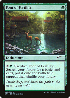 Font of Fertility [Magic 2015 Clash Pack]-1