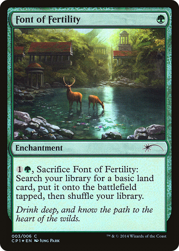 Font of Fertility [Magic 2015 Clash Pack]-1