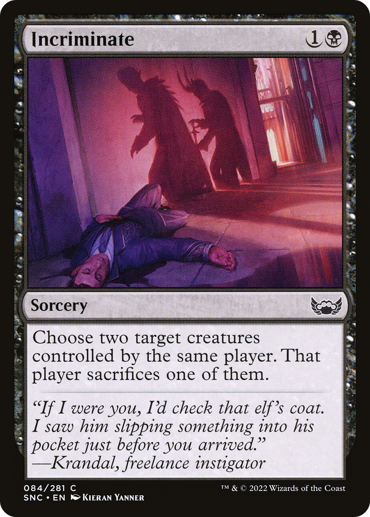 Incriminate [Streets of New Capenna]-1