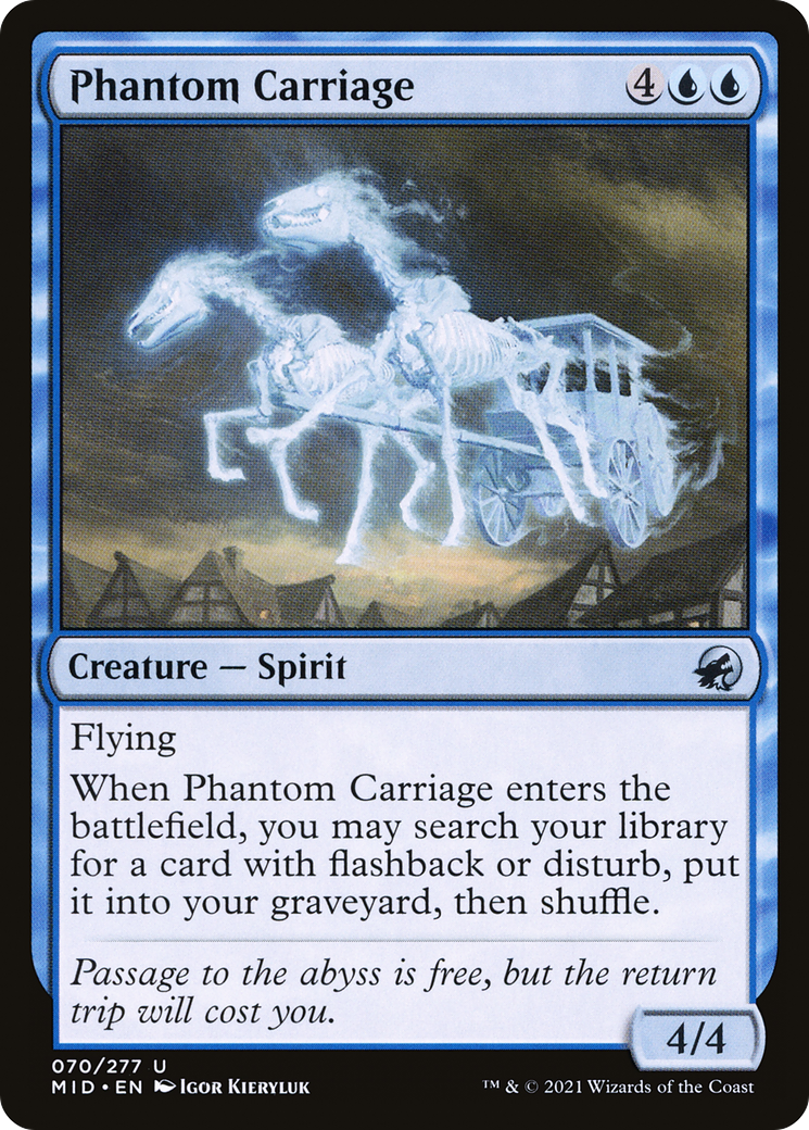 Phantom Carriage [Innistrad: Midnight Hunt]-1