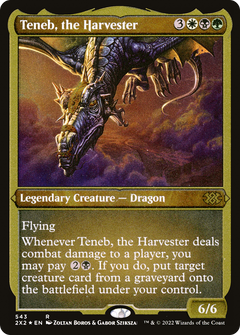 Teneb, the Harvester (Foil Etched) [Double Masters 2022]-1