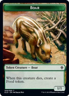 Boar Token (ELD-009) - Throne of Eldraine-1